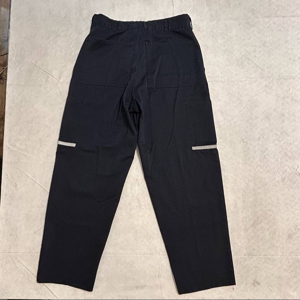 FedEx Stan Herman Blue Employee Delivery Uniform Reflective Pants 30x27